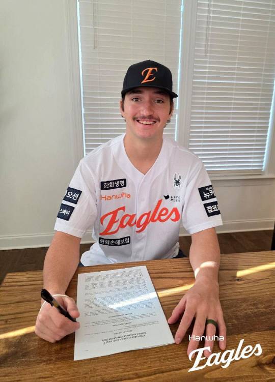 오웬 화이트. 한화이글스 제공