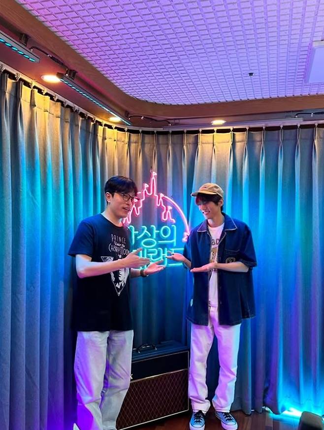 왼쪽부터 고 김영대 음악평론가, 가수 이승윤. 이승윤 인스타그램
