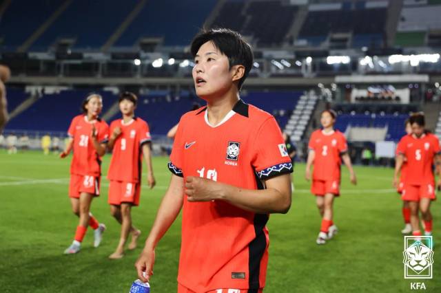 지소연. 사진 제공=대한축구협회