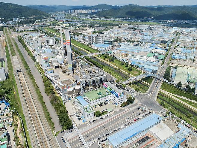 대구염색산업단지. 대구시 제공