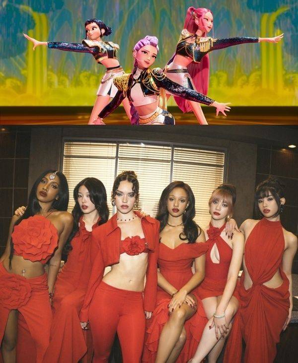 헌트릭스, 캣츠아이 / 사진=넷플릭스, 소속사