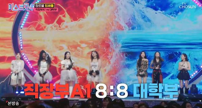 '미스트롯4' 대학부(길려원, 유수비, 윤예원)