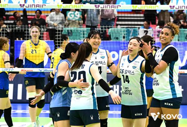 GS칼텍스는 이날 경기에서 현대건설을 잡았다. 사진 제공= KOVO