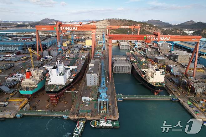 HD현대삼호조선소 전경.(HD현대삼호 제공) 2025.12.30.