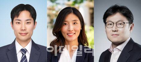 (왼쪽부터) 고려대 화공생명공학과 임용준 석박통합과정(제1저자), 미시간대 화학공학과 민주하 교수(교신저자), 고려대 화공생명공학과 봉기완 교수(교신저자) ※사진=고려대 제공