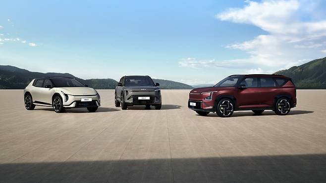 EV3 GT, EV4 5도어 GT, EV5 GT