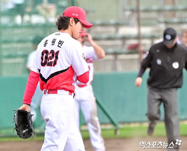 지난해 9월 KIA 타이거즈에서 갑작스럽게 은퇴 의사를 밝힌 뒤 팀을 떠났던 투수 홍원빈. 사진 엑스포츠뉴스 DB