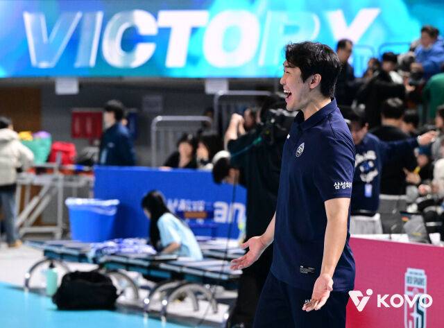 고준용 감독대행./KOVO