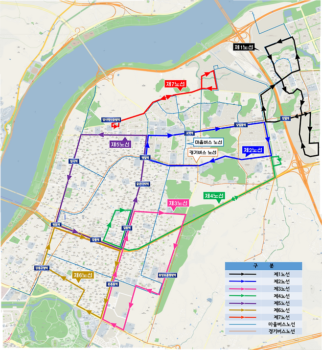 버스 노선도