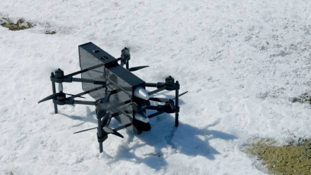 니어스랩의 군집 지상 타격 드론 '자이든'. 사진 제공=니어스랩