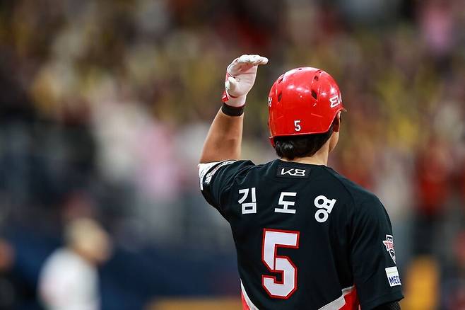 ▲ 몸 상태가 괜찮다는 전제 하에, 올해 유격수 비중이 늘어날 가능성을 가지고 있는 김도영 ⓒKIA타이거즈