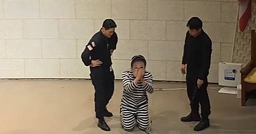 ▲은평제일교회가 지난해 12월2일 '계엄 전야제'라는 행사에서 윤석열 전 대통령의 비상계엄을 정당화하고 이재명 대통령을 모욕하는 연극을 한 사실이 논란이 됐다.