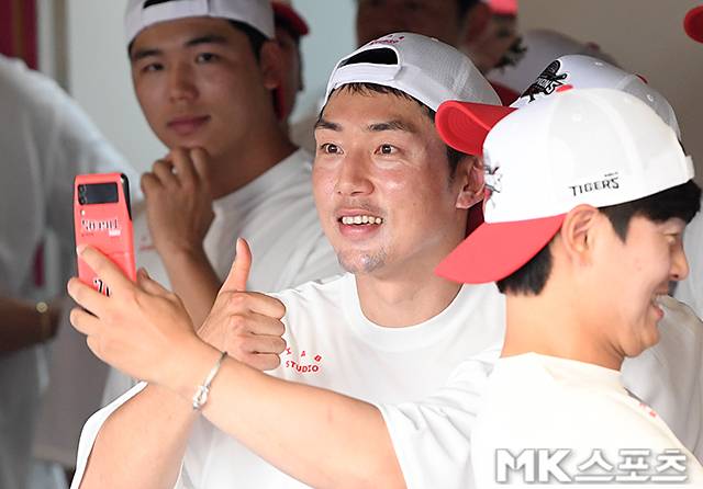 2024시즌 KIA의 우승에 힘을 보탰던 서건창. 사진=천정환 기자