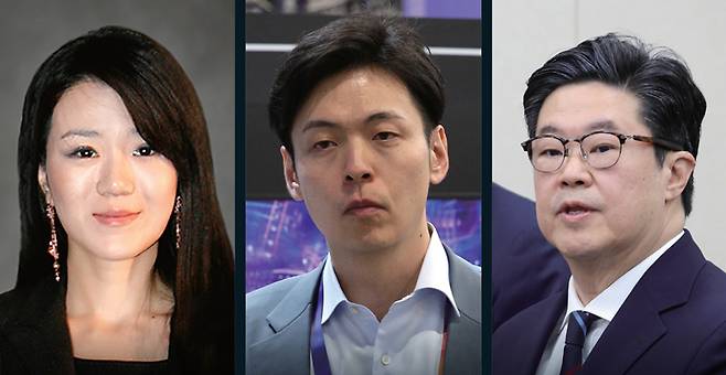조현민 한진 사장, 신유열 롯데지주 부사장, 김병주 MBK파트너스 회장 ⓒ시사저널 사진 자료·연합뉴스·시사저널 박은숙