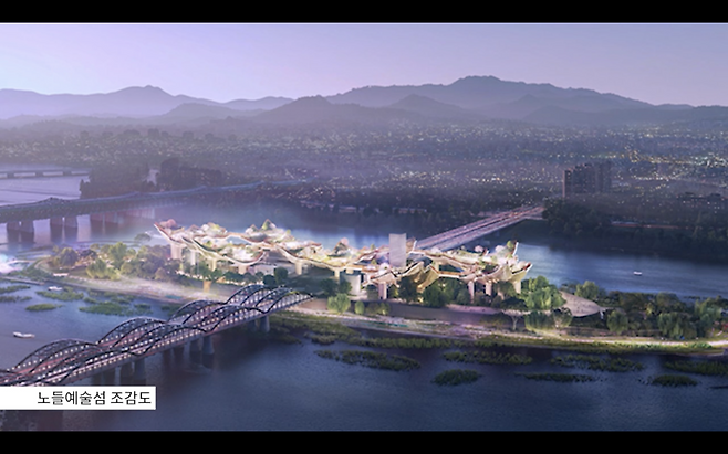 노들 글로벌 예술섬에 설치되는 '소리풍경'은 세계적 디자이너 토마스 헤더윅(Thomas Heatherwick)의 작품이다.