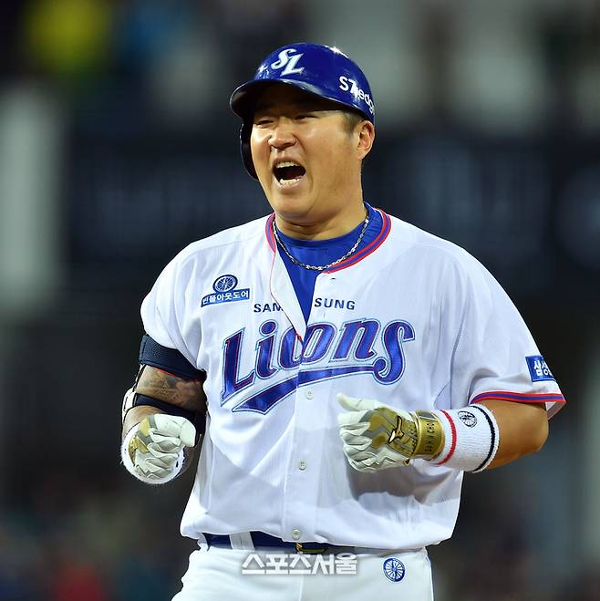 삼성 시절 최형우. 최승섭 기자 thunder@sportsseoul.com