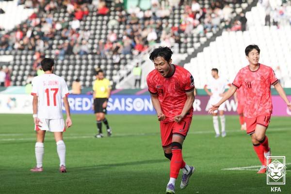 강성진(U23 대표팀). 대한축구협회 제공