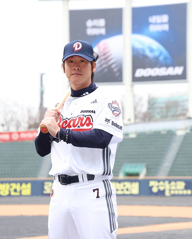 두산 박찬호. 두산베어스 제공