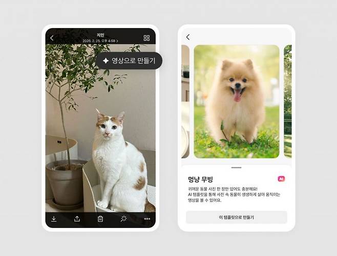 카카오는 20일 진행한 카카오톡 앱 업데이트를 통해 '카나나 템플릿' 기능을 추가했다고 21일 밝혔다. 카카오 제공