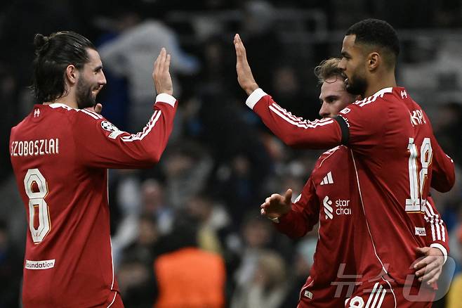 리버풀이 마르세유 원정에서 승리했다. ⓒ AFP=뉴스1