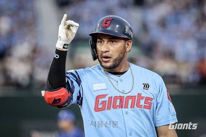 빅터 레이예스. 롯데 자이언츠 제공