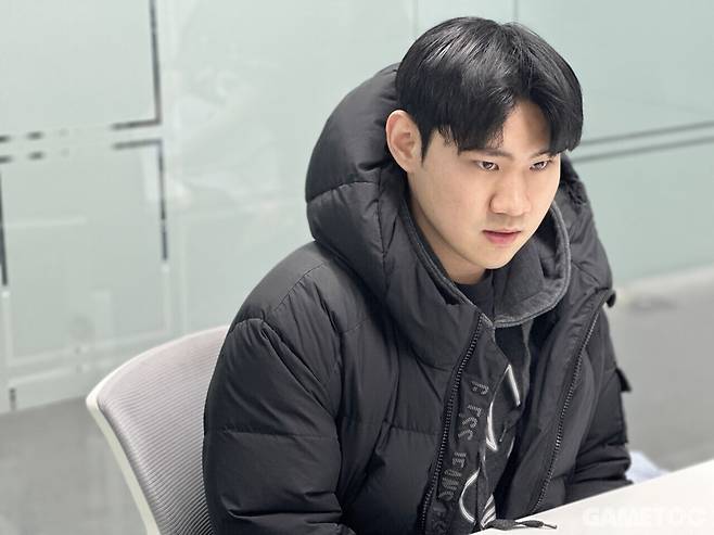 의미있는 성적을 거두고 싶다고 밝힌 연습생 '자파리' 김현우 선수 (사진=최은상 기자)