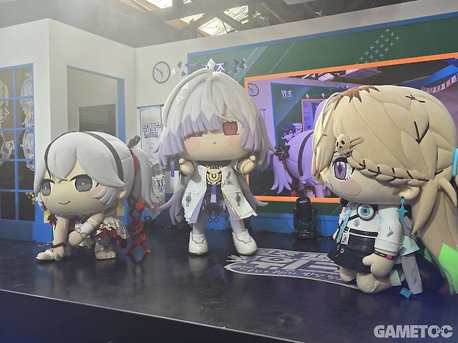 행사장을 하드캐리한 인형탈들 (사진= 서동규 기자)