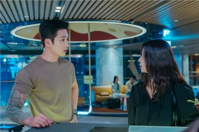 tvN 로맨틱 코미디 드라마 '스프링 피버'의 한 장면. TVN
