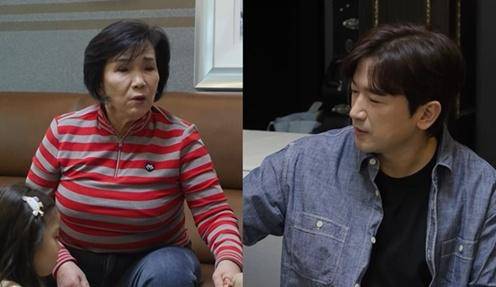 지난해 12월 둘째 딸을 품에 안은 그룹 신화 멤버 이민우가 육아 방식을 두고 어머니와 갈등을 빚는다. KBS2 제공