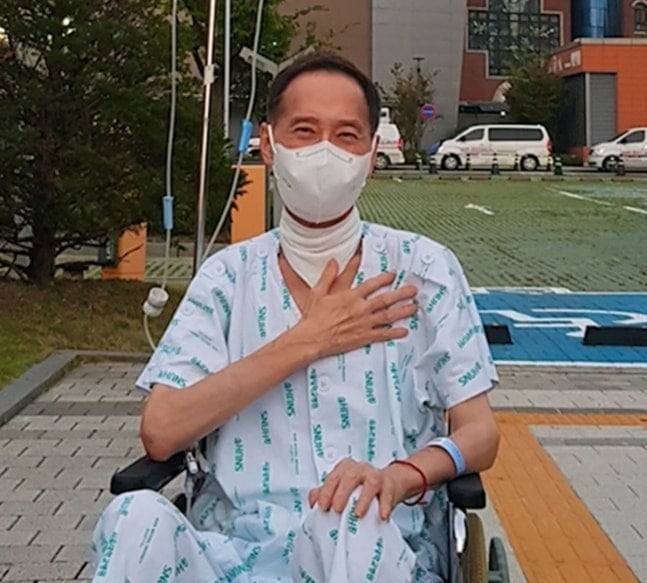 폐섬유증으로 투병 생활을 하던 당시 가수 유열의 모습. /KBS2