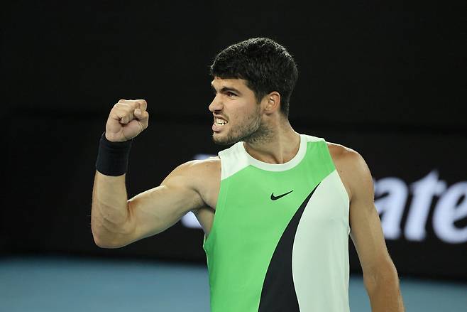 2026 호주오픈에서 첫 준결승에 진출한 알카라스