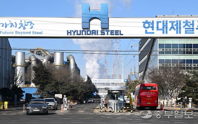 현대제철 인천공장 정문 모습. 사진=정선식 기자