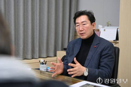 ◇원강수 원주시장은 2026년 병오년 신년 인터뷰를 통해 중부내륙 중심도시로의 도약을 위한