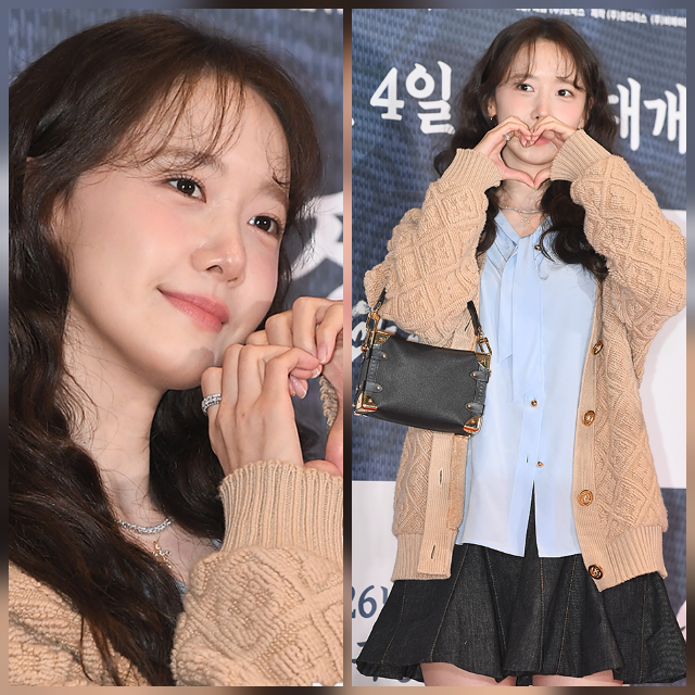 임윤아가 ‘앞치마를 벗은 순간’에도 캐릭터의 여운을 이어갔다. 사진=천정환 기자