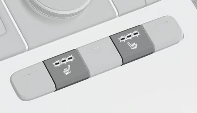 열선 시트 버튼. 사진=현대자동차 제공