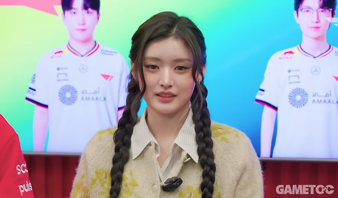 K-POP 그룹 '피프티피프티'의 멤버 아테나 (사진=t1 valorant)