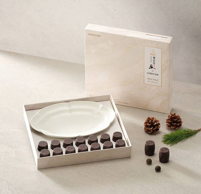 정관장이 설을 맞아 오덴세와 협업해 ‘황진단 세라믹 에디션’을 내놨다. 사진 정관장