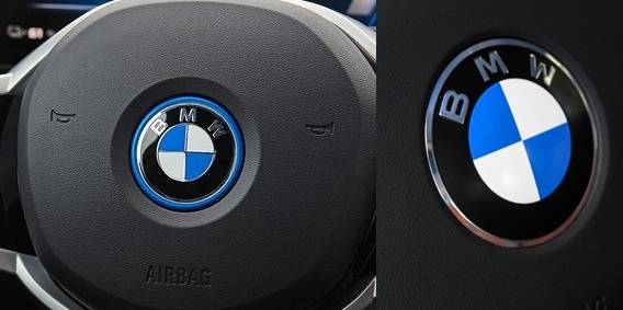 BMW 엠블럼(변경전/변경후)