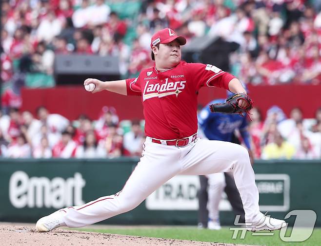 SSG 랜더스 불펜 투수 이로운. 뉴스1 DB ⓒ News1 김성진 기자