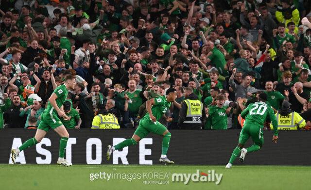 아일랜드 대표팀/게티이미지코리아