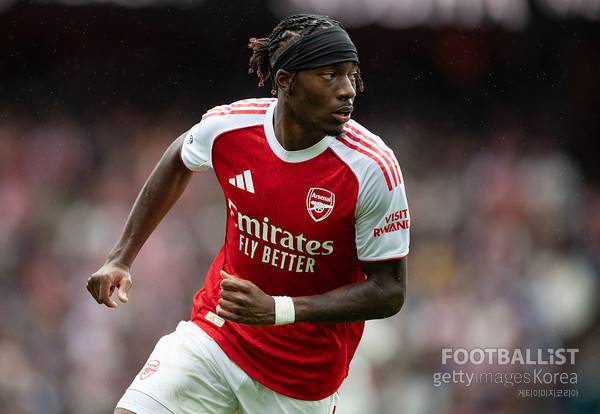 노니 마두에케(아스널). 게티이미지코리아