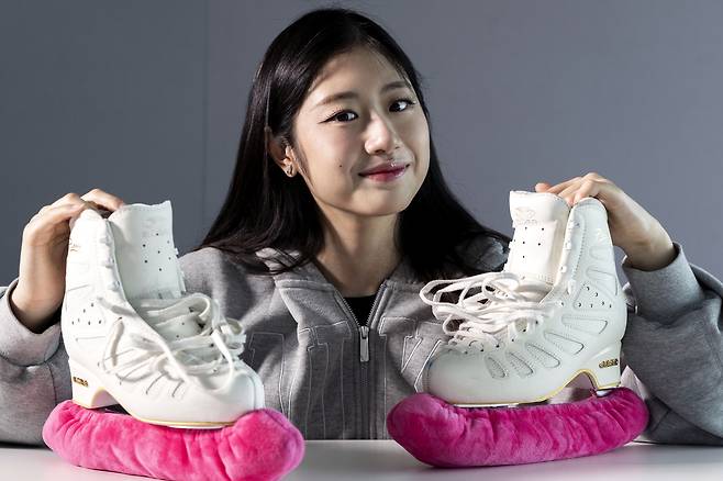 불미스러운 누명을 벗고 밀라노-코르티나담페초 동계올림픽 도전 기회를 회복한 피겨 선수 이해인. 장진영 기자