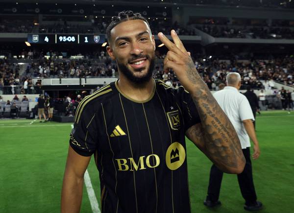 부앙가는 지난 세 시즌 동안 LAFC의 공격을 이끌었다. 사진= Getty Images/AFP= 연합뉴스 제공