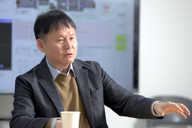 이택민 한국기계연구원 이차전지장비연구실장. 사진=황응준 프리랜서.