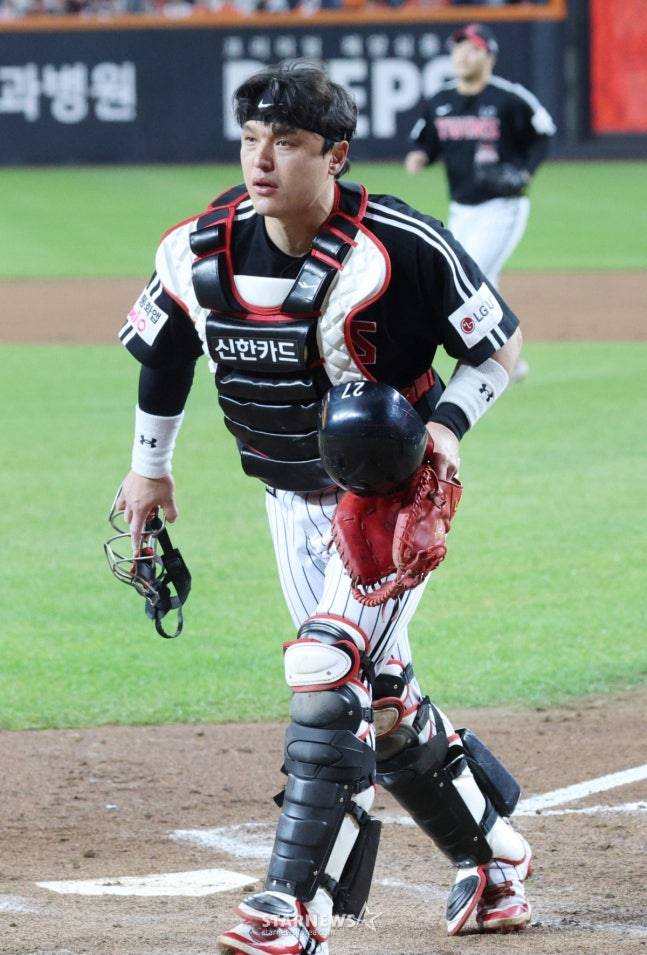 LG 박동원. /사진=김진경 대기자