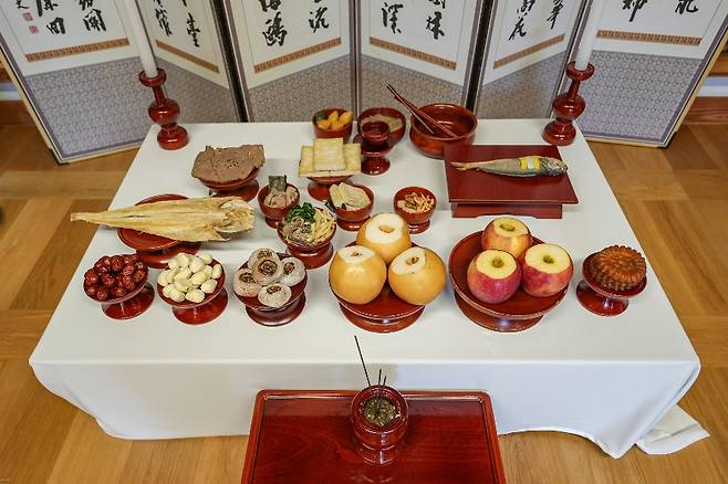 설 차례상. (aT 제공)