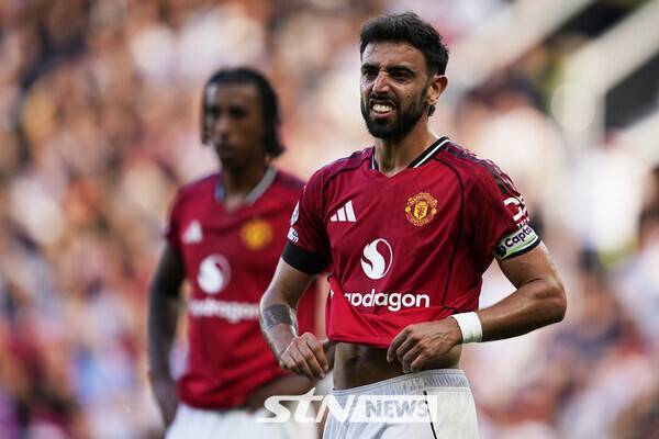 맨체스터 유나이티드 미드필더 브루누 페르난드스. /사진=뉴시스(AP)