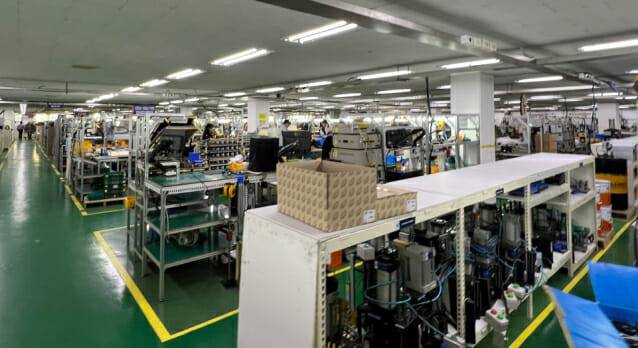 인천 남동구 에스피지 공장 내부 전경 (사진=지디넷코리아 신영빈 기자)