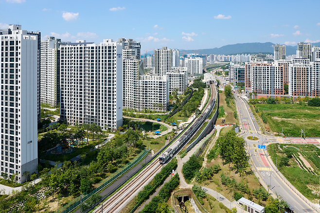 ▲ 양주시 덕계동 회천신도시 전경./인천일보 DB