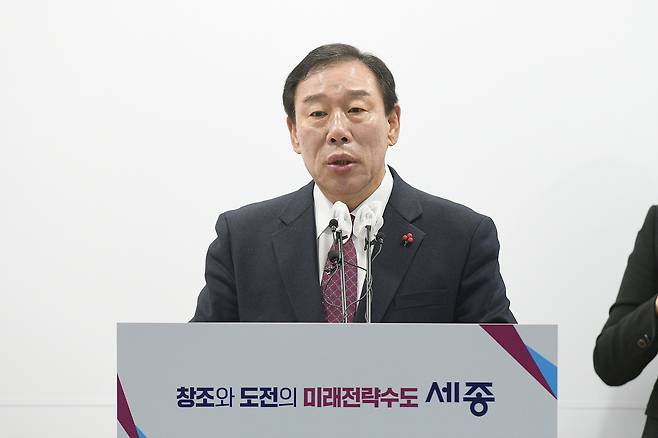 최민호 세종시장. 대전일보DB